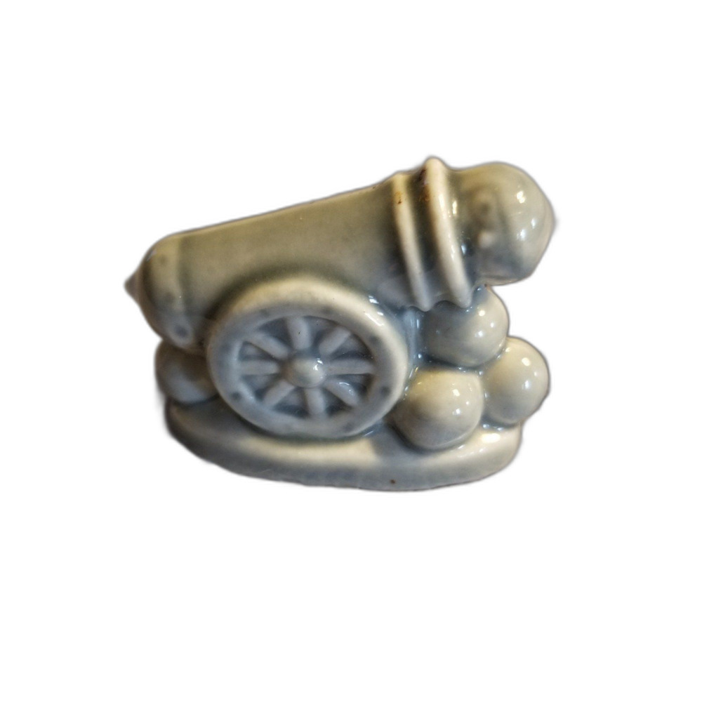 Vintage Wade Red Rose Tea Human Cannonball Figurine Whimsie Made in England